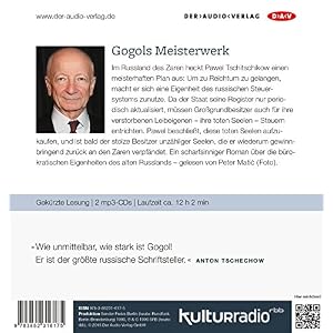 Die toten Seelen (2 mp3-CDs)