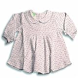 SnoPea - Newborn Baby Girls Long Sleeved Dress, White, Purple Green
