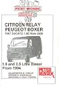 Citroen Relay, Peugeot Boxer, Fiat Ducato 1.9D from 2000