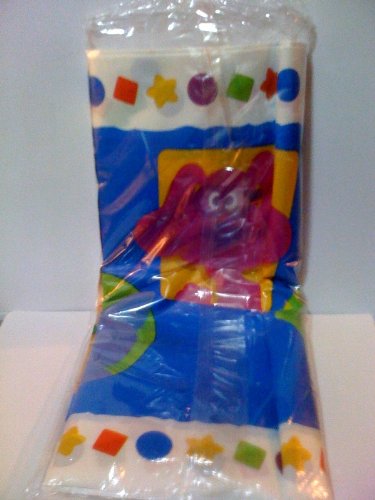 DesignWear Blues Clues Plastic Tablecover 54 in. x 96 in.