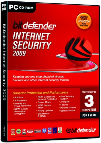 BitDefender Internet Security 2009 (PC CD)