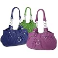 EyeCatchBags - Huron Damen Schultertasche / Handtasche aus Kunstleder