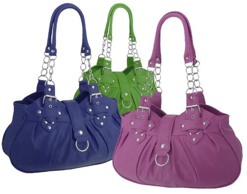 Produkt-Bild: EyeCatchBags - Huron Damen Schultertasche / Handtasche aus Kunstleder