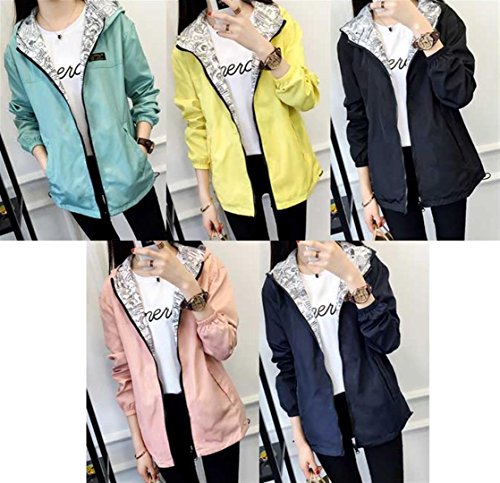 【PALERO・パレロ】選べる５色 レディース シンプル リバーシブル アウトドア 山ガール ジャンパー パーカー アウター ブルゾン ジャケット マウンテンパーカー ３サイズ