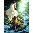 MINI Be Not Afraid 100pc 7x9 Inch Jigsaw Puzzle by Greg Olsen