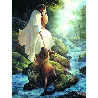 MINI Be Not Afraid 100pc 7x9 Inch Jigsaw Puzzle by Greg Olsen