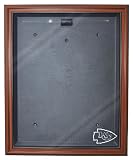NFL Kansas City Chiefs Cabinet Style Jersey Display, Brown