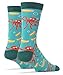 Oooh Yeah Men's Luxury Combed Cotton Crew Socks Funky