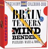 Brainteasers, Mind Benders, Puzzlers, Mazes & More Page-A-Day Calendar 2008