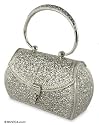 Sterling silver purse, 'Northern Legend'