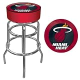 NBA Miami Heat Padded Swivel Bar Stool