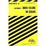 Cliffs Notes on Guterson's Snow Falling on Cedars book cover