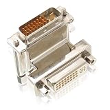 ハイパーツールズ DVI24ピンオス to DVI29ピンメス L字アダプタ(デュアルリンク対応) DVI-IFDM-RA