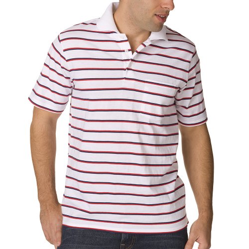 Cherokee® Striped Polo