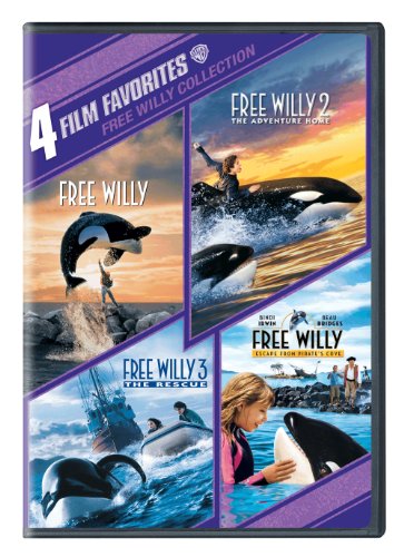 Cover art for  Free Willy Collection: 4 Film Favorites (Free Willy / Free Willy 2 The Adventure Home / Free Willy 3 The Rescue / Free Willy Escape from Pirate's Cove)