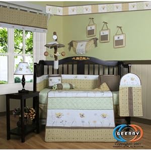 bumble bee nursery bedding