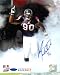 Mario Williams Autographed/Hand Signed Houston Texas 8x10 Photo - Tunnel Entrance