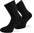 handgestrickte wollsocken
