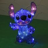 【ディズニー】 LED 3Dソーラーモチーフライト スティッチの画像