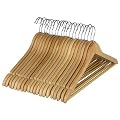 Kleiderb�gel-Set Holz 20tlg.