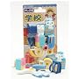 IWAKO Japanese Eraser / SCHOOL ERASER SET ON CARD