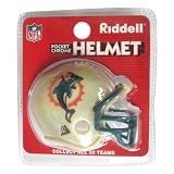 Riddell NFL Miami Dolphins Chrome Pocket Pro Helmet
