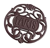 DII Paris Cast Iron Trivet Set of 2
