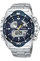 Pulsar Men's Tech Gear Analog-Digital Silver-Tone Stainless Steel Watch #PP4005