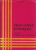Input-output techniques : proceedings of the Fifth International Conference on Input-Output Techniques, Geneva, January 1971