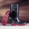 Dunlop Safety Wellingtons, Black/Red S5