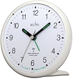 Acctim 71452 Yale Alarm Clock, White, Radio Controlled