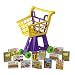 American Plastic Toy Shopping Cart with Play Food