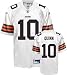 Brady Quinn Jersey: Reebok White Replica #10 Cleveland Browns Jersey - Small