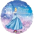 Mayflower Distributing Disney Cinderella Happy Birthday Foil Balloon