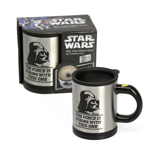 Star Wars Darth Vader Self Stirring and Spinning Mug - Mix Your Drink with the Force
