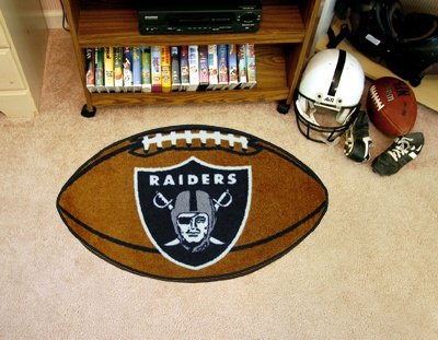 Buy Oakland Raiders NFL Ball Rug- 22x35 by Fanmats