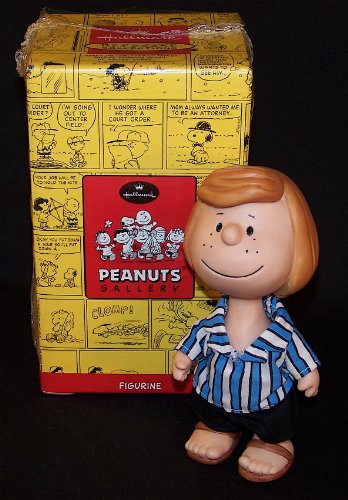 Hallmark Peanuts Gallery Pepperment Patty Porcelain Jointed Figurine QPC4036