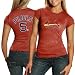 MLB St. Louis Cardinals #5 Albert Pujols Ladies Red Player Tri-Blend T-shirt