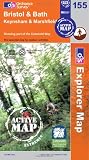 Bristol and Bath (OS Explorer Map Active)