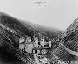 1928 BIG DALTON DAM LOS ANGELES CONSTRUCTION PHOTO