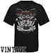 Majestic Chicago Cubs Black Hierarchy Vintage T-shirt