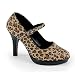 Funtasma Lolly-50 4" Heel Leopard Mary Jane Pump