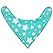 4-pack Drool Baby Bandana Bibs - Soft Organic Cotton with Snaps - Modern Patterns - Unique Baby Shower Gift set for Boys and Girls - SUPER SALE PRICE!!