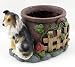 Shetland Sheepdog Handpainted Flower Pot Planter