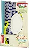 Huggies Natural Care Baby Wipes Clutch N Clean Carrying Case 32-Count - Color/Styles May Vary by Kimberly Clark