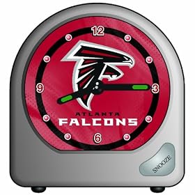 Click here to buy NFL Atlanta Falcons Alarm Clock.