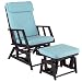 DwellStudio™ for Target® Mercer Glider/ Ottoman Collection - Walnut/ Blue Cushion