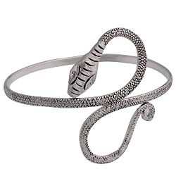 Handmade Arm Bracelet Armlet Sterling Silver 3.25 inches (armlt053)