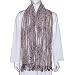 Mens Fashions Neck Scarf Accessory Jacquard Design Wool Muffler 10 inches x 70 inches (wsmf043)