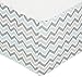 American Baby Company 100% Cotton Tailored Crib Skirt with Pleat, Blue, for Boys and Girls